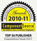 SoftArtisans Wins Top 50 Publisher in 2010-11 by Component Source